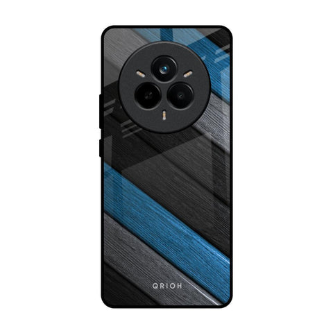 Multicolor Wooden Effect Glossy Case for Realme 14 Pro 5G