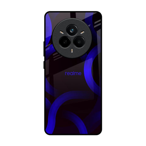 Blue Ring Light Glossy Case for Realme 14 Pro 5G