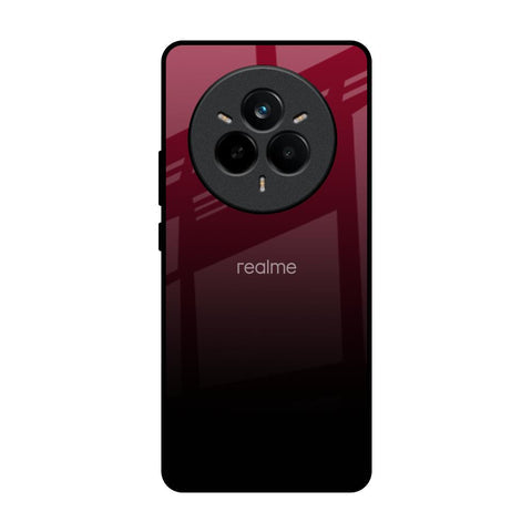 Wine Red Glossy Case For Realme 14 Pro 5G