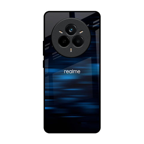 Blue Rough Abstract Glossy Case for Realme 14 Pro 5G