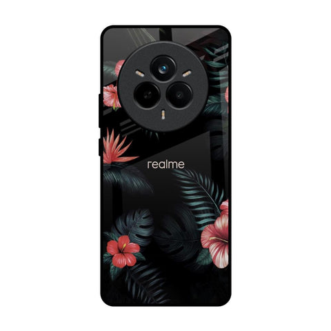 Tropical Art Flower Glossy Case for Realme 14 Pro 5G
