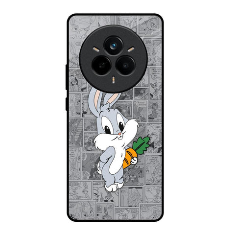 Cute Baby Bunny Glossy Case for Realme 14 Pro Plus 5G