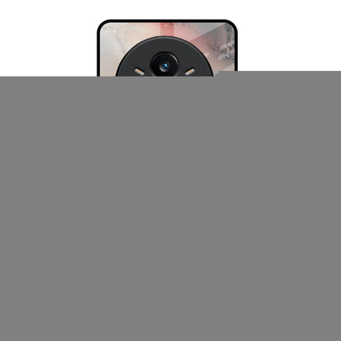 Pink And Grey Marble Glossy Case For Realme 14 Pro Plus 5G