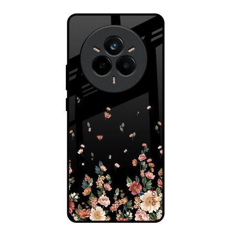 Floating Floral Print Glossy Case for Realme 14 Pro Plus 5G