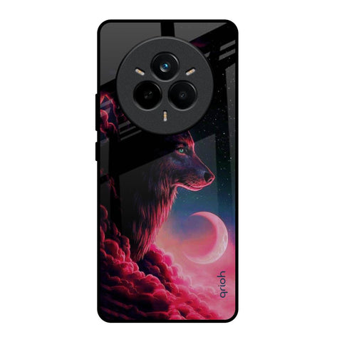 Moon Wolf Glossy Case for Realme 14 Pro Plus 5G