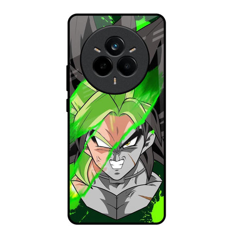 Anime Green Splash Glossy Case for Realme 14 Pro Plus 5G