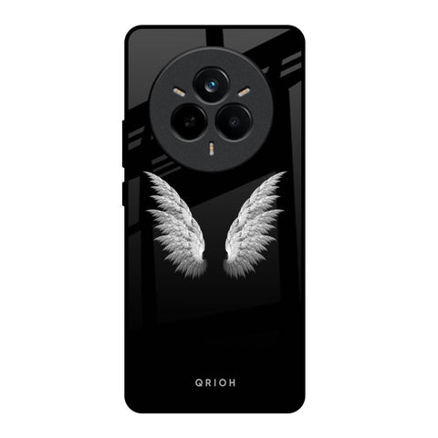 White Angel Wings Glossy Case for Realme 14 Pro Plus 5G