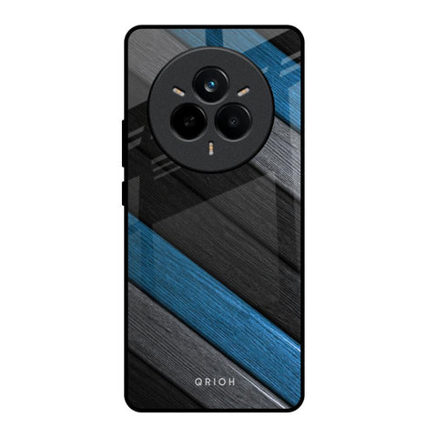 Multicolor Wooden Effect Glossy Case for Realme 14 Pro Plus 5G