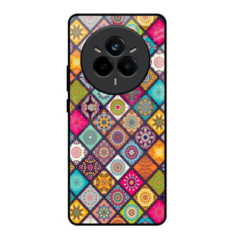 Multicolor Mandala Glossy Case for Realme 14 Pro Plus 5G