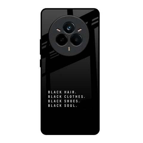 Black Soul Glossy Case for Realme 14 Pro Plus 5G
