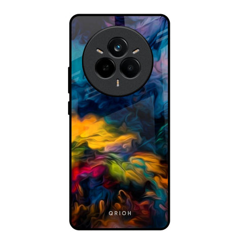 Multicolor Oil Painting Glossy Case for Realme 14 Pro Plus 5G