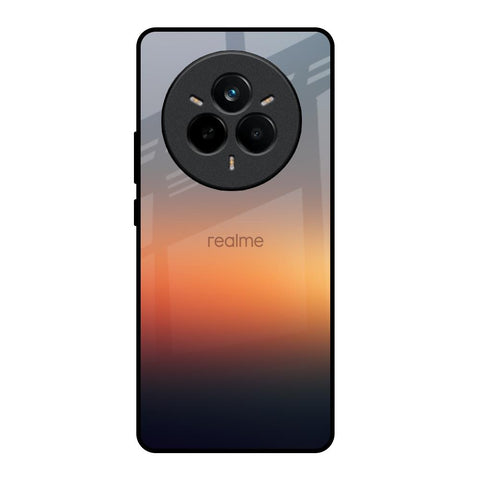 Aesthetic Orange Glossy Case for Realme 14 Pro Plus 5G
