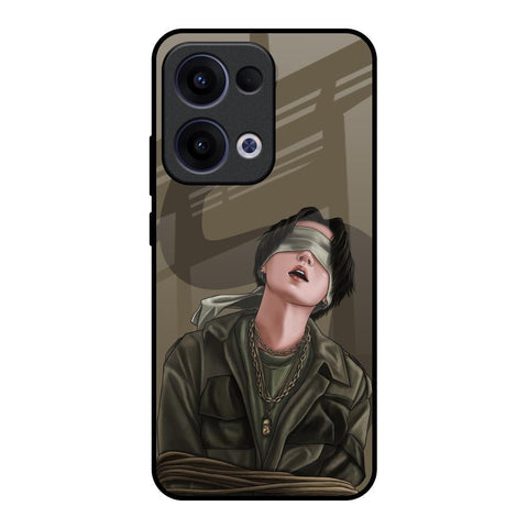 Blind Fold Glossy Case for Oppo Reno13 5G