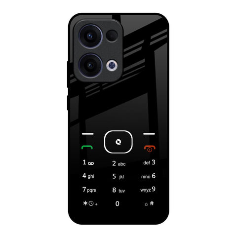 Classic Keypad Pattern Glossy Case for Oppo Reno13 5G