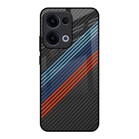 Carbon Inspired Glossy Case for Oppo Reno13 5G