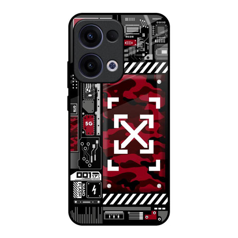 Technology Art Glossy Case for Oppo Reno13 5G