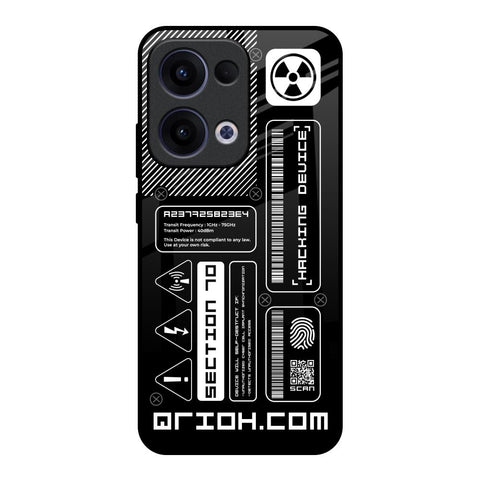 Futuristic Art Glossy Case for Oppo Reno13 5G
