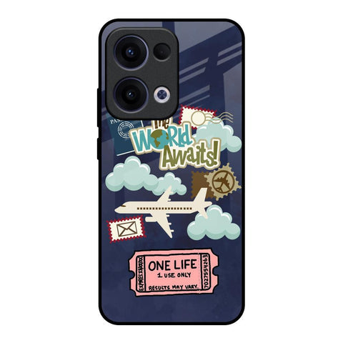 Tour The World Glossy Case For Oppo Reno13 5G