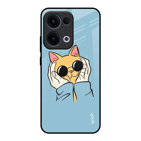 Adorable Cute Kitty Glossy Case For Oppo Reno13 5G