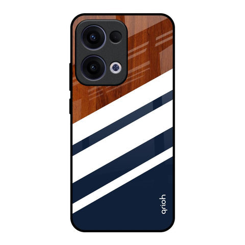 Bold Stripes Glossy Case for Oppo Reno13 5G
