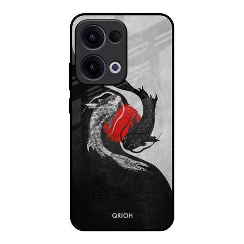 Japanese Art Glossy Case for Oppo Reno13 5G