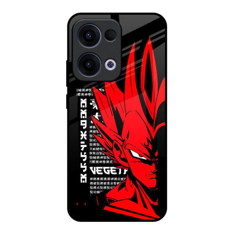 Red Vegeta Glossy Case for Oppo Reno13 5G