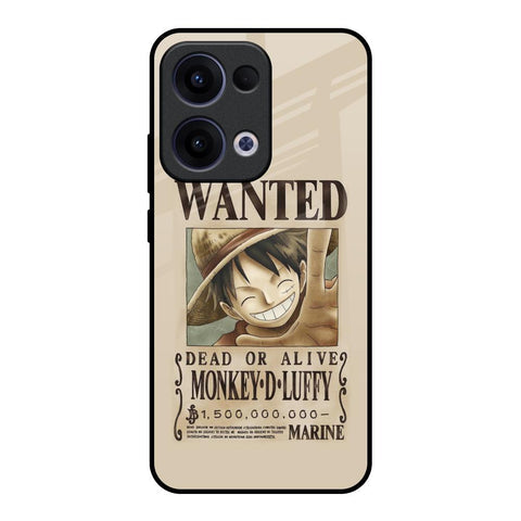 Luffy Wanted Glossy Case for Oppo Reno13 5G