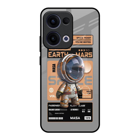 Space Ticket Glossy Case for Oppo Reno13 5G