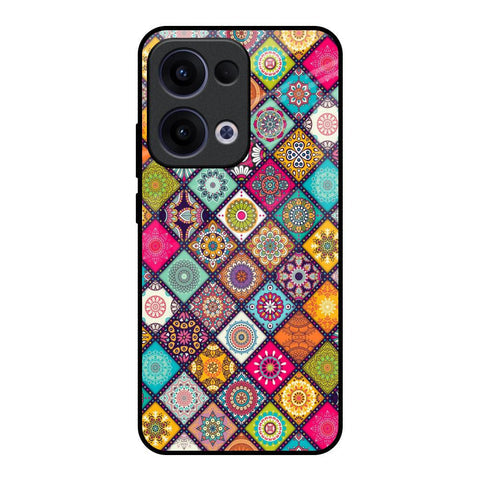 Multicolor Mandala Glossy Case for Oppo Reno13 5G
