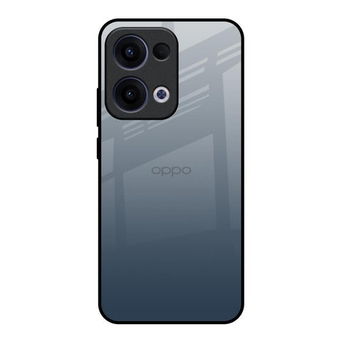 Smokey Grey Color Glossy Case For Oppo Reno13 5G