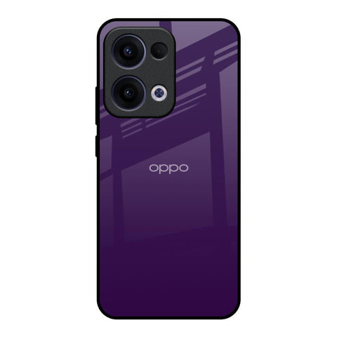 Dark Purple Glossy Case for Oppo Reno13 5G