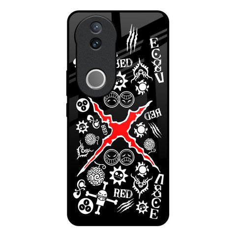 Red Zone Glossy Case for Vivo V50 5G