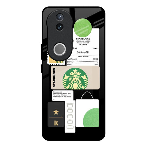 Coffee Latte Glossy Case for Vivo V50 5G