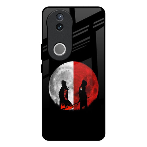 Anime Red Moon Glossy Case for Vivo V50 5G