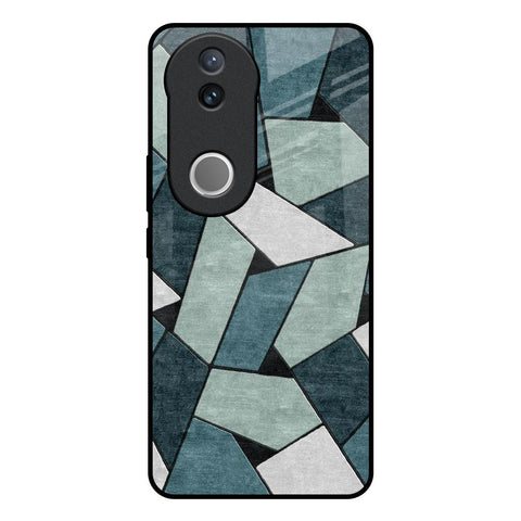 Abstact Tiles Glossy Case for Vivo V50 5G