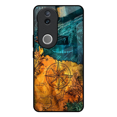 Architecture Map Glossy Case for Vivo V50 5G