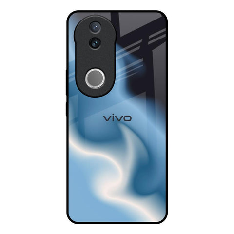 Blue Waves Glossy Case for Vivo V50 5G