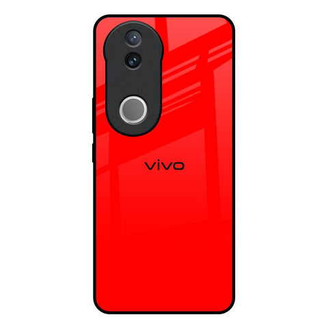 Blood Red Glossy Case for Vivo V50 5G