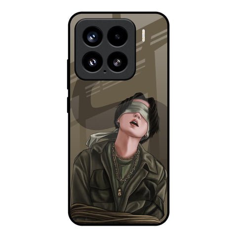 Blind Fold Glossy Case for Mi 15 5G