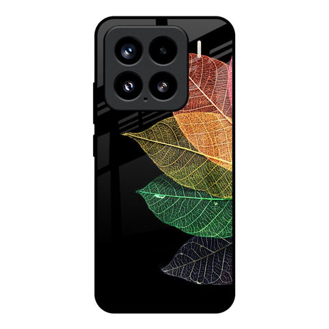 Colorful Leaves Glossy Case for Mi 15 5G