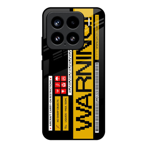 Aircraft Warning Glossy Case for Mi 15 5G