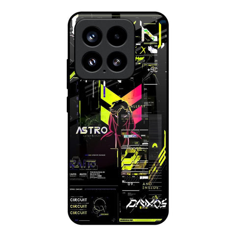 Astro Glitch Glossy Case for Mi 15 5G