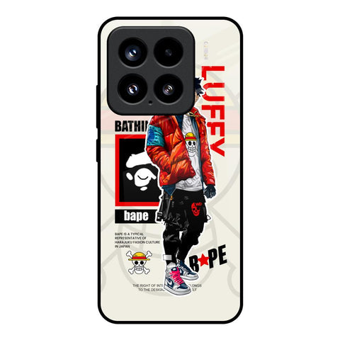 Bape Luffy Glossy Case for Mi 15 5G