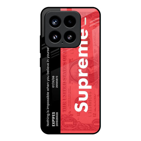 Supreme Ticket Glossy Case for Mi 15 5G