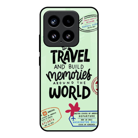 Travel Stamps Glossy Case for Mi 15 5G