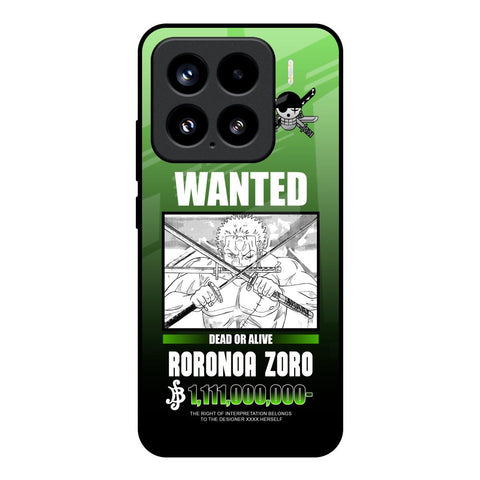 Zoro Wanted Glossy Case for Mi 15 5G