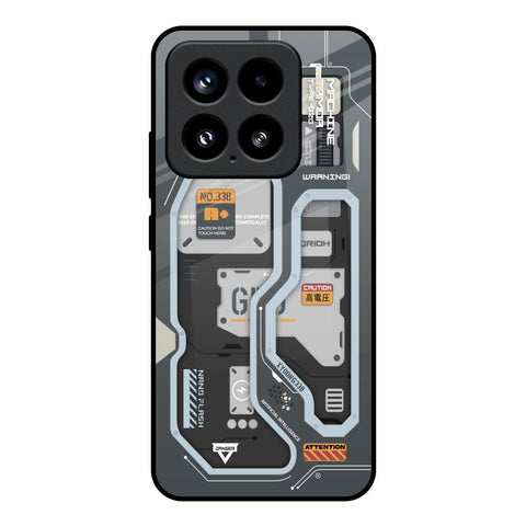 Retro Futuristic Glossy Case for Mi 15 5G