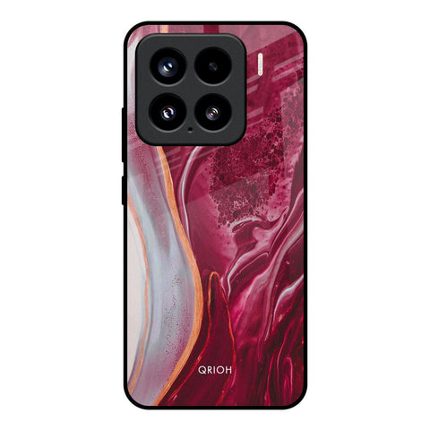 Crimson Ruby Glossy Case for Mi 15 5G