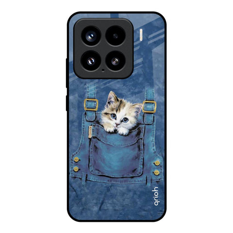 Kitty In Pocket Glossy Case For Mi 15 5G