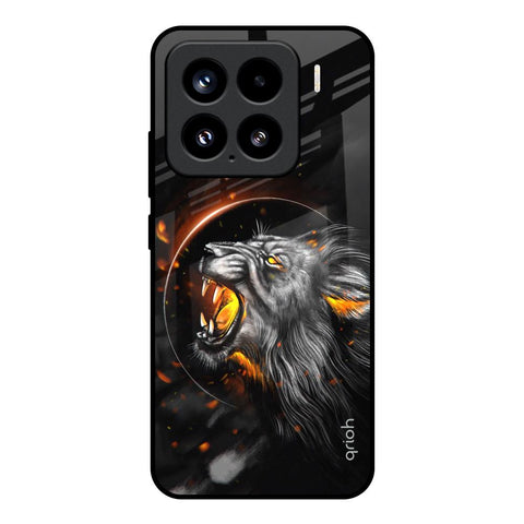 Aggressive Lion Glossy Case for Mi 15 5G